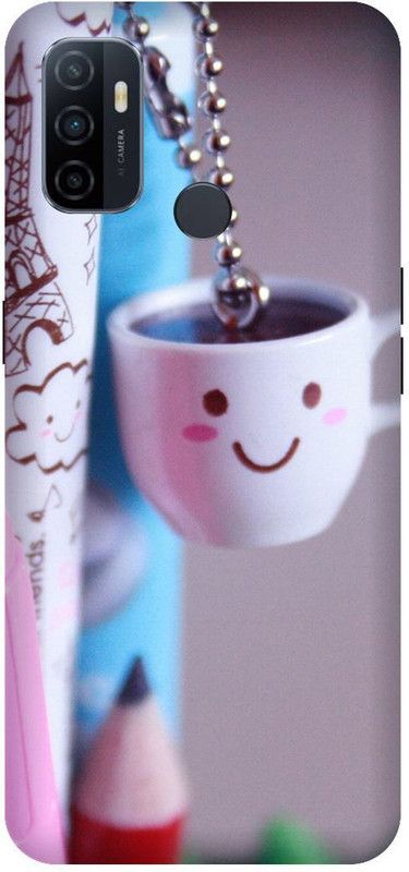 UMPRINT Back Cover for Oppo A33/Oppo CPH2137 Smile Coffee Happiness Printed Back Cover  (Multicolor, Hard Case, Pack of: 1)