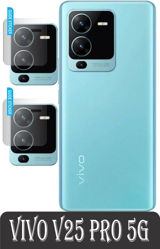 DIAMONDVISIONS Back Camera Lens Glass Protector for VIVO V25 PRO 5G, V25 PRO 5G  (Pack of: 2)