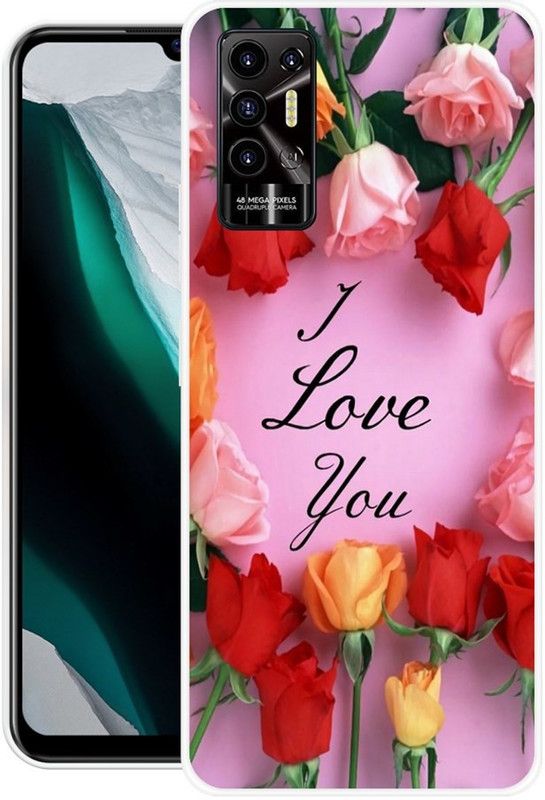 Pinkcity International Back Cover for Tecno Pova 2  (Multicolor, Dual Protection, Silicon, Pack of: 1)