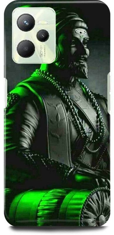 play fast Back Cover for Realme C35, RMX3511 CHATRAPATI, SHIVAJI, MAHARAJ, MARATHA, KING  (Green, Hard Case, Pack of: 1)