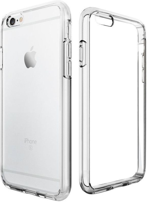 ELEF Back Cover for Apple iPhone 6 Dual Layer Hight Quality Flexible Back Cover for Apple iPhone 6  (Transparent, Flexible, Silicon, Pack of: 1)