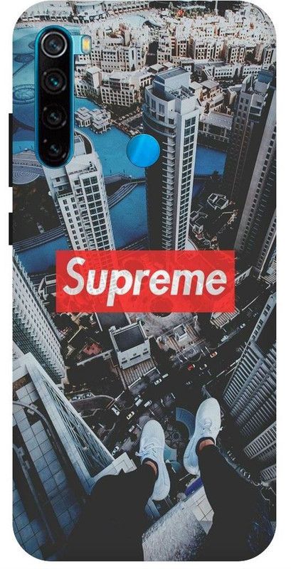 PICHKU Back Cover for REDMI NOTE 8-M1908C3JH-SUPREME,SPORTS,MAN,ATTITUDE,BOYS,GIRLS,TRANDING,FOOTBALL,CRICKET  (Grey, Hard Case, Pack of: 1)