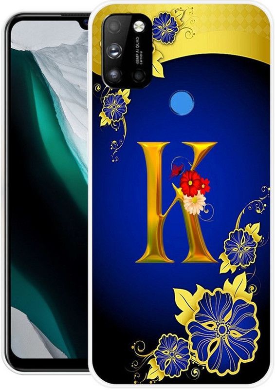 BAGRA Back Cover for LG W41  (Blue, Grip Case, Silicon, Pack of: 1)