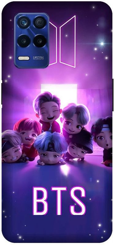 BARMANS Back Cover for Realme 8 5G BTS Tiny Tan, Tiny Tan, BT21, BTS, BTS army, Kpop, Cute  (Multicolor, Shock Proof)
