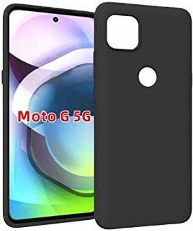 S-Hardline Back Cover for Moto G 5G 2020  (Black, Flexible, Pack of: 1)