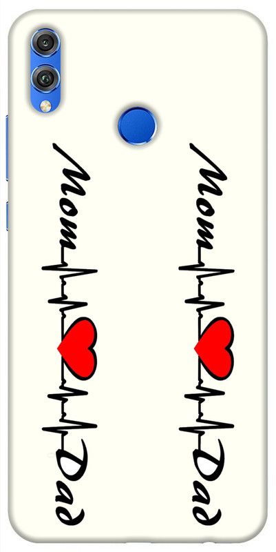 REALKING Back Cover for Honor 8X  (Multicolor, Grip Case, Silicon)