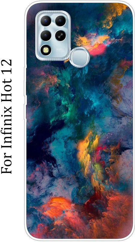 Ghumakkad Back Cover for Infinix Hot 12  (Multicolor, Grip Case, Silicon, Pack of: 1)