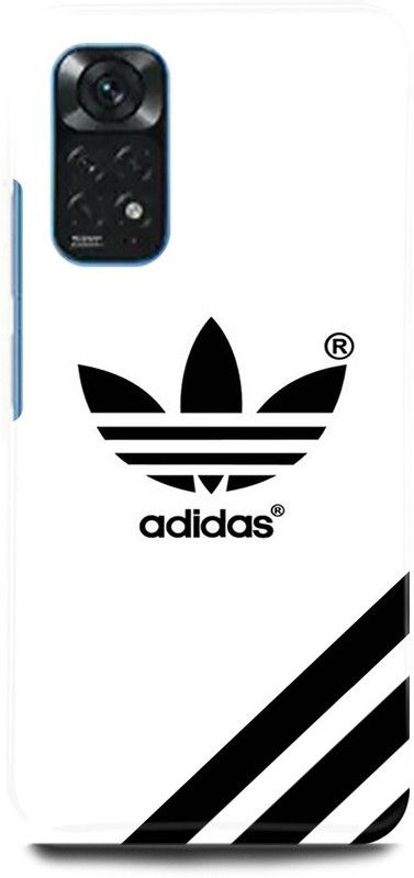 play fast Back Cover for Redmi Note 11S ADIDAS, LOGO, SIGN, DESIGN, EMBLEM  (White, Hard Case, Pack of: 1)