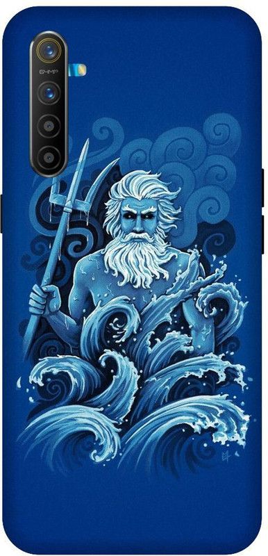 SSMORYA Back Cover for Realme X2 Baba Printed Back Cover  (Multicolor, Waterproof, Pack of: 1)