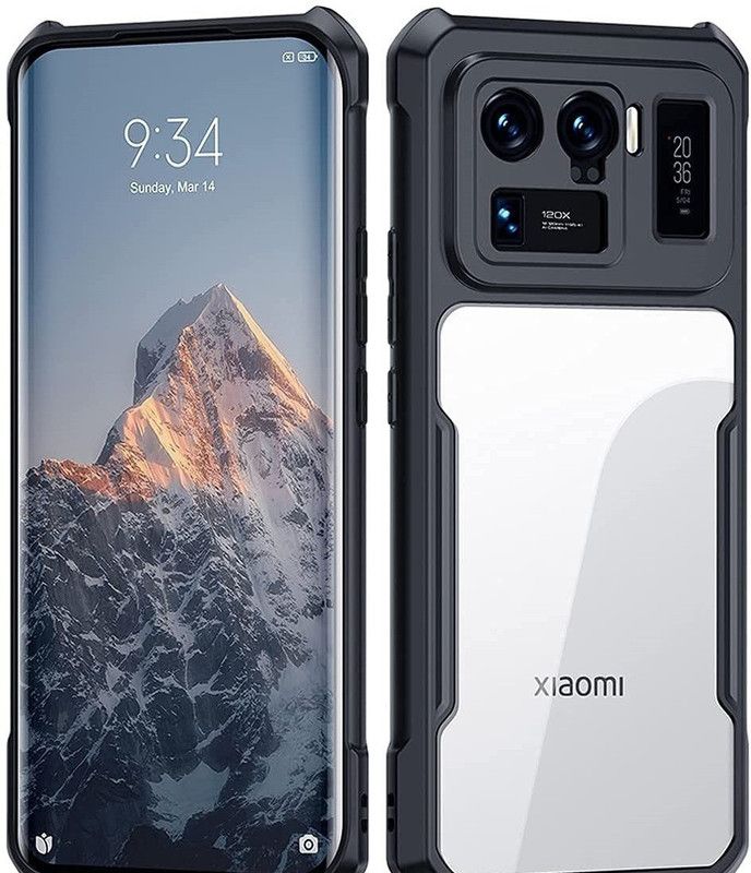 S-Softline Back Cover for Xiaomi Mi 11 ultra  (Transparent, Pack of: 1)