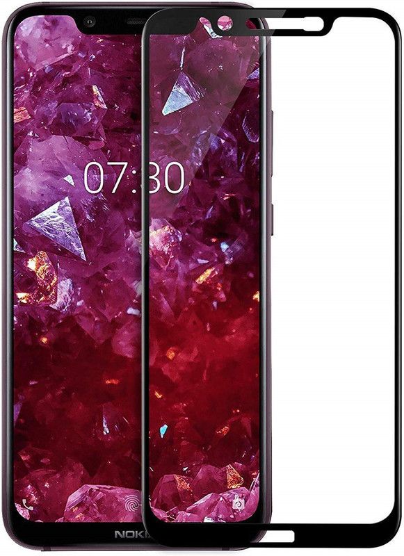 TESPARK Edge To Edge Tempered Glass for Nokia 8.1  (Pack of 1)
