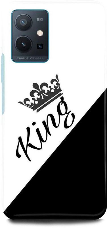 JUGGA Back Cover for OPPO A96, CPH2333, KING, PRINCE, RAJA  (White, Hard Case, Pack of: 1)