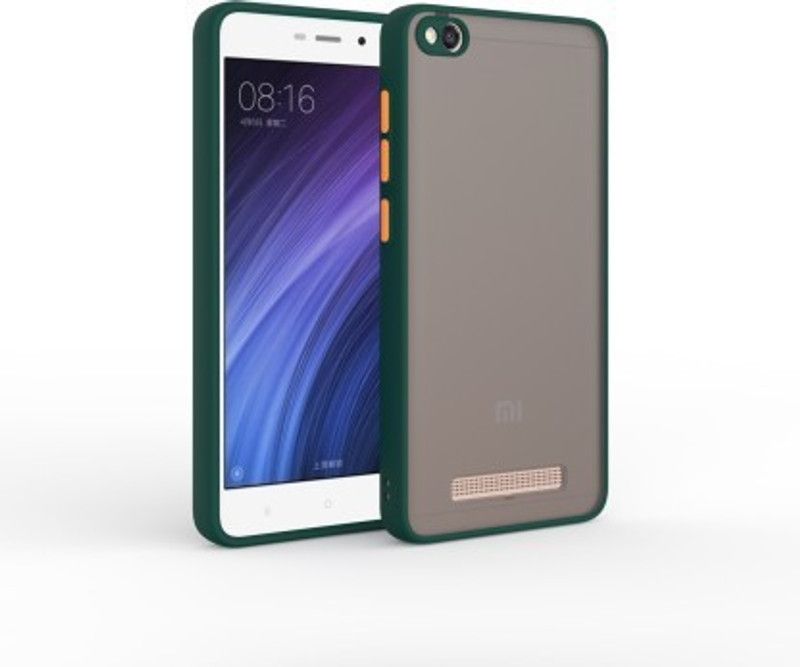 Cermarise Back Cover for Mi Redmi 4A  (Green, Camera Bump Protector, Pack of: 1)