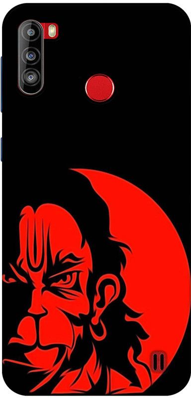 REALKING Back Cover for Lava Z6  (Black, Red, Grip Case, Silicon, Pack of: 1)