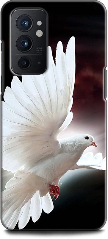 WallCraft Back Cover for OnePlus 9RT 5G PIGEON, DOVES, PARROT,COLURFULL BIRD, KINGFISHER, PINK  (Multicolor, Dual Protection, Pack of: 1)