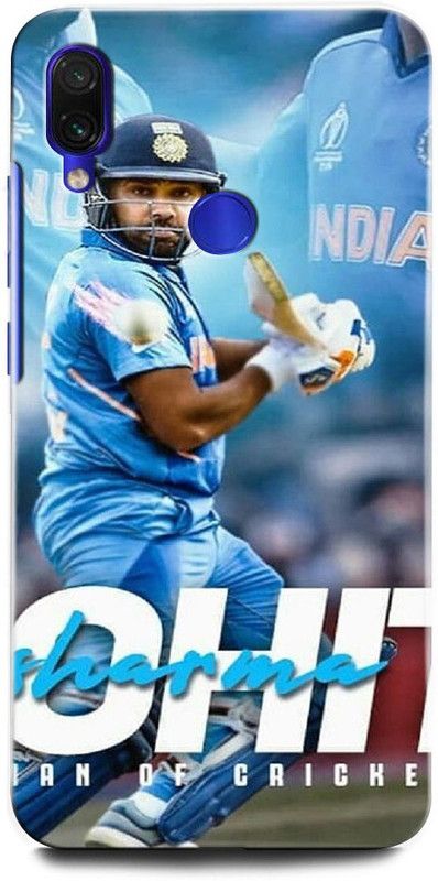 INTELLIZE Back Cover for Redmi Y3 M1810F6I ROHIT SHARMA, INDIAN PLAYER, BATSMAN, CRICKETER  (Multicolor, Hard Case, Pack of: 1)