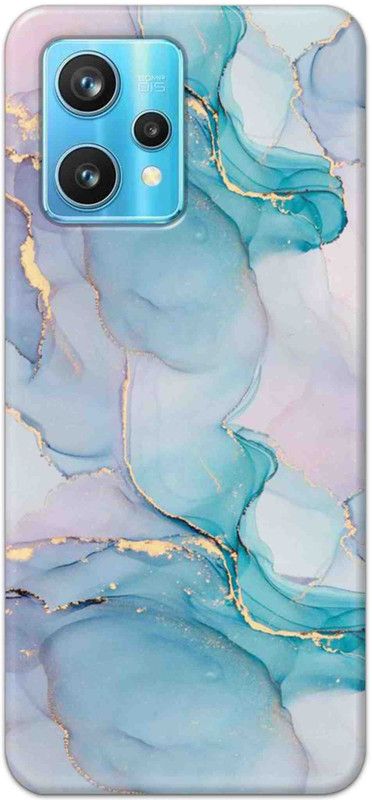 NDCOM Back Cover for Realme Narzo 50 Pro 5G Blue Marble Printed  (Multicolor, Hard Case, Pack of: 1)