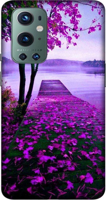 CROKIAN Back Cover for OnePlus 9 Pro Designs Back Cover  (Pink, Hard Case)