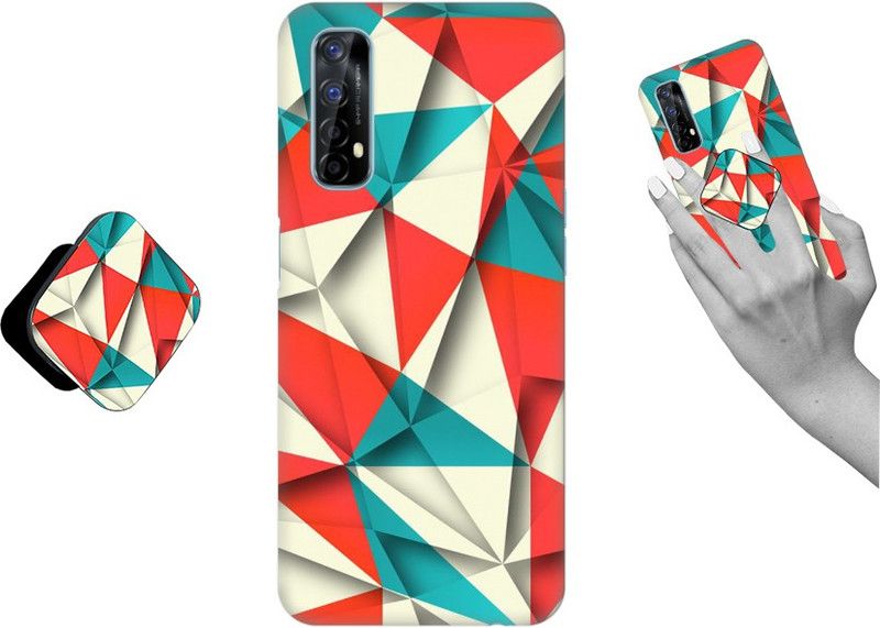 Coberta® Back Cover for Realme Narzo 20 PRO  (Multicolor, Cases with Holder, Pack of: 1)