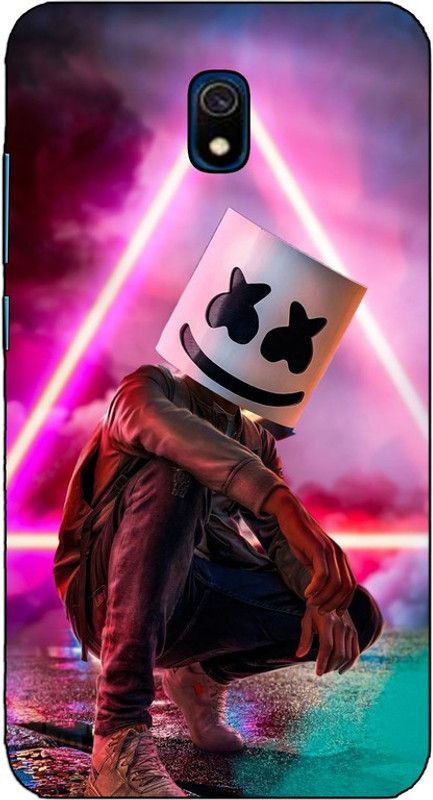 CROKIAN Back Cover for Reami 8A Marshmello Back Cover  (Multicolor, Hard Case, Pack of: 1)