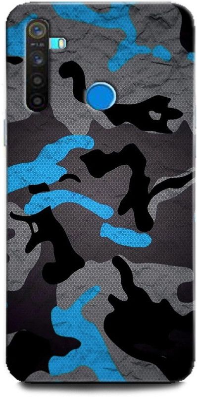 GRAFIQE Back Cover for Realme 5s/ Army, Army Uniform, Military, Comoflage  (Multicolor, Shock Proof, Pack of: 1)