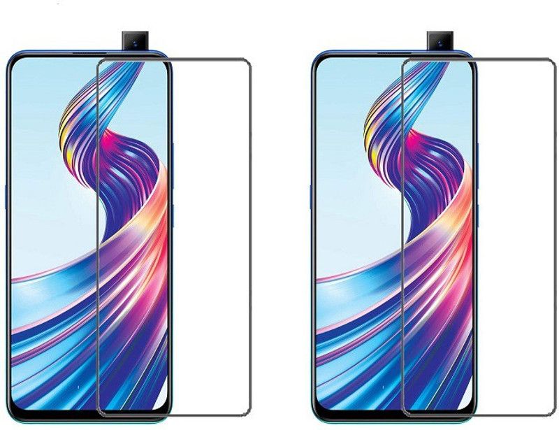 HOBBYTRONICS Tempered Glass Guard for OPPO K3, Vivo V15, Realme X, OPPO F11 Pro  (Pack of 2)
