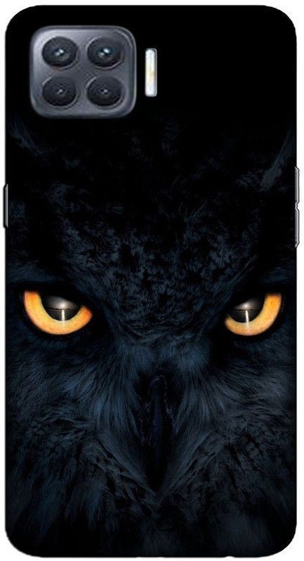 CROKIAN Back Cover for Oppo F17  (Black, Hard Case, Pack of: 1)