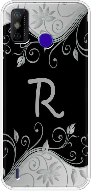 Unitrend Back Cover for Tecno Spark Go 2020  (White, Red, Grip Case, Silicon)