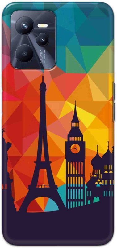 NDCOM Back Cover for Realme Narzo 50A Prime Travel Paris Printed  (Multicolor, Hard Case, Pack of: 1)