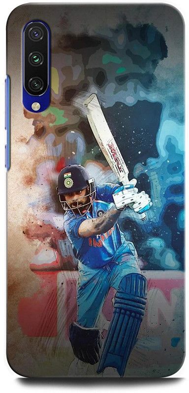 ORBIQE Back Cover for Mi A3 MZB7975IN VIRAT, KOHLI, INDIA, CRICKET, PLAYER, SPORTS, CAPTAIN  (Multicolor, Hard Case, Pack of: 1)
