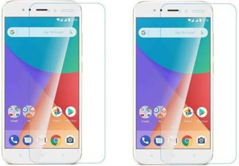 SRT Tempered Glass Guard for Mi A1  (Pack of 2)