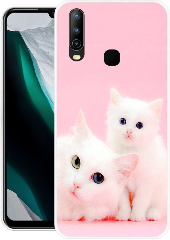 JATLAND Back Cover for Vivo U10, Vivo Y12, Vivo Y15, Vivo Y17  (Multicolor, Grip Case, Silicon)
