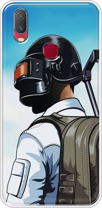 Coolcase Back Cover for Vivo Y11  (Multicolor, Grip Case, Silicon)