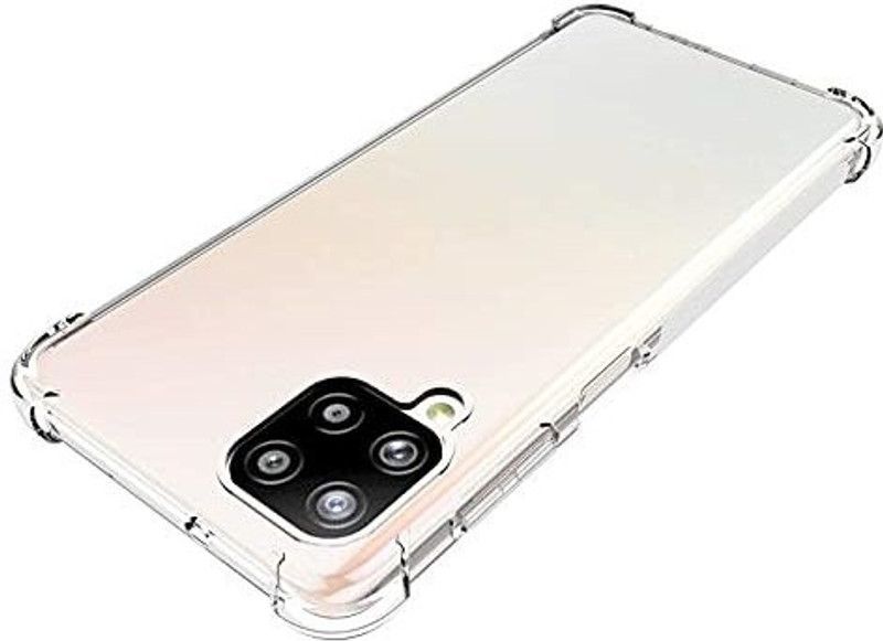 MobiWay Back Cover for Samsung Galaxy M12  (Transparent, Camera Bump Protector, Pack of: 1)