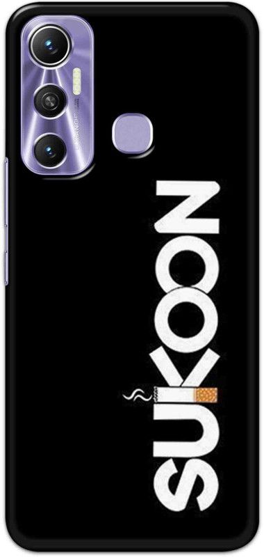 NDCOM Back Cover for Infinix Hot 11 Sukoon Quote Printed  (Multicolor, Hard Case, Pack of: 1)