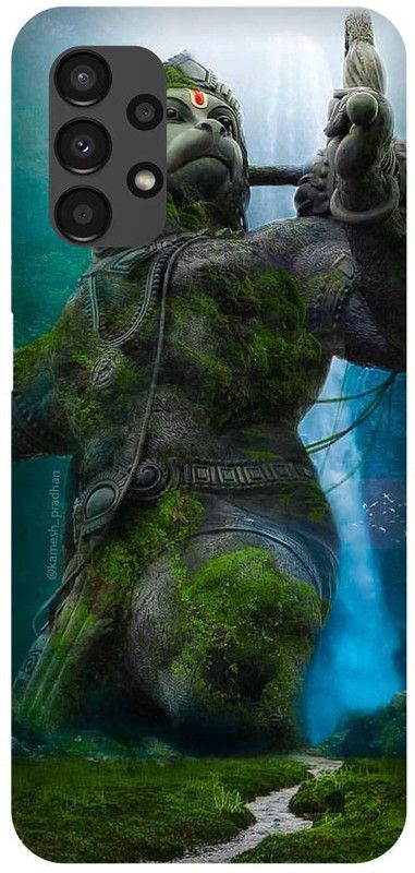 play fast Back Cover for SAMSUNG Galaxy A13, HANUMAN, JI, MARUTI, BAJRANG, BALI, JAI SHREE RAM  (Grey, Hard Case, Pack of: 1)