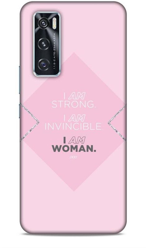 Printastic Back Cover for Vivo V20SE  (Pink)