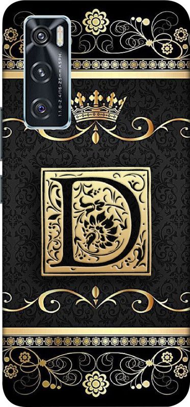 A1 Prints Back Cover for Vivo V20 SE  (Gold, Hard Case, Pack of: 1)