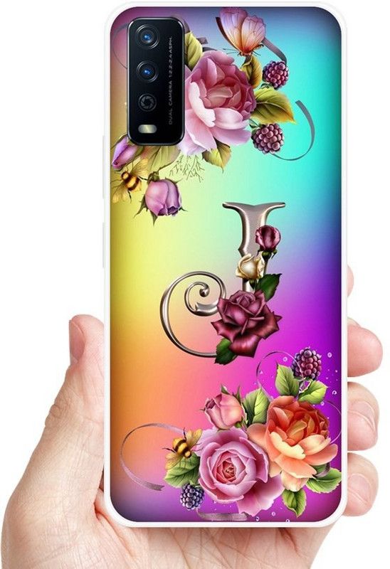 HDPrint Back Cover for Vivo Y20A, Vivo Y20G  (Multicolor, Grip Case, Silicon, Pack of: 1)