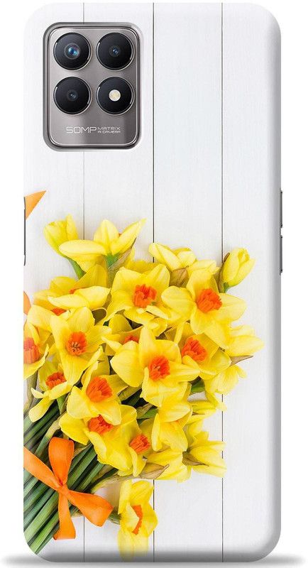 Coverpur Back Cover for Realme Narzo 50  (White, Shock Proof)