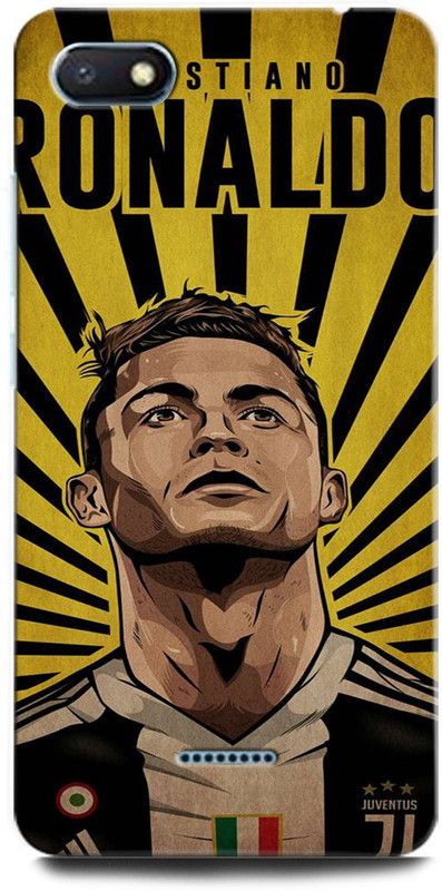 INTELLIZE Back Cover for Redmi 6A M1805C3DI CRISTIANO RONALDO, RONALDO 7, CR, 7, FOOTBALL, SPORTS, REAL MADRID  (Multicolor, Hard Case, Pack of: 1)