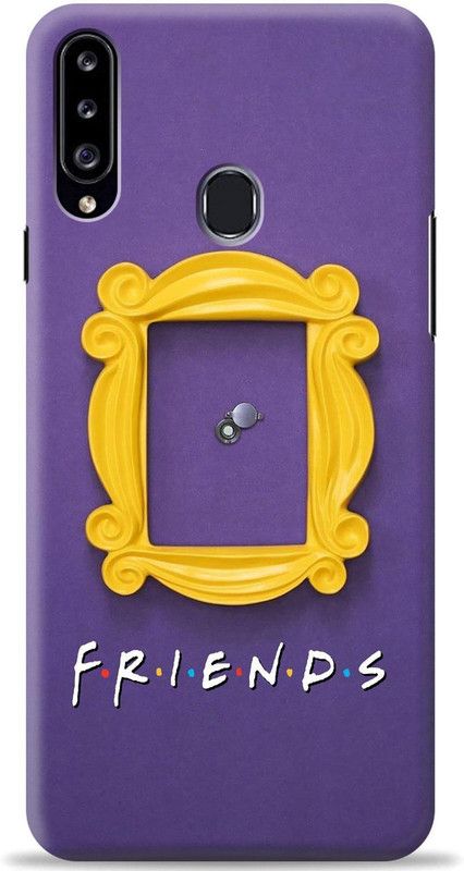 Loffar Back Cover for Samsung Galaxy A20s  (Purple, Shock Proof, Pack of: 1)