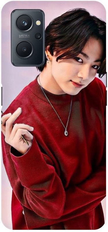 Vinsmoke Back Cover for Realme 9i Jungkook, BTS Jungkook, Jungkook Cover, BTS417  (Multicolor, Shock Proof)