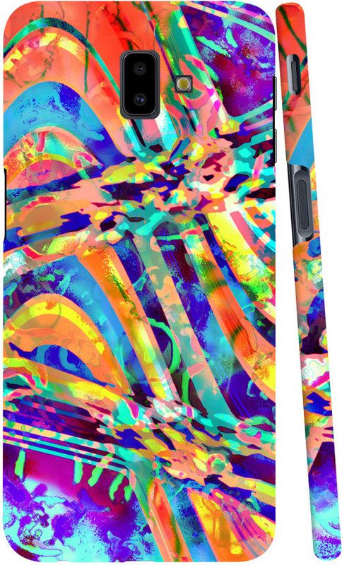 Adi Creations Back Cover for Samsung Galaxy J6 Plus  (Multicolor, Pack of: 1)