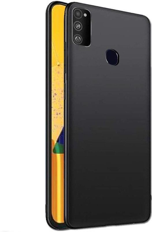 SMARTCASE Back Cover for SAMSUNG GALAXY M30S  (Black, Grip Case, Silicon, Pack of: 1)