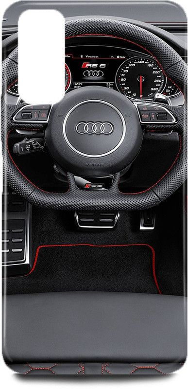 MP ARIES MOBILE COVER Back Cover for POCO M3, MZB087BIN,Car,Audi,Audi,Car,Audi,Sign,Audi,Logo,Audi,Symbol,Sports,Car,  (Multicolor, Shock Proof)