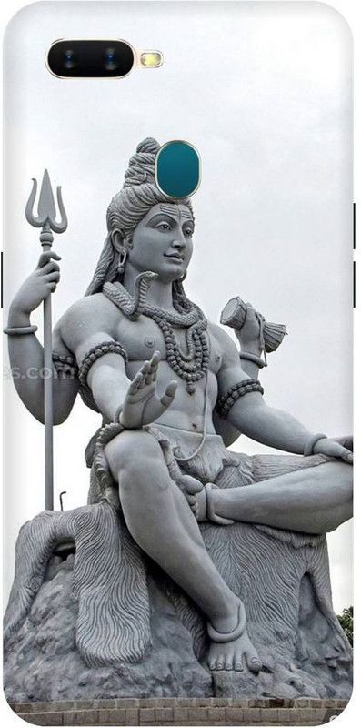 URCHIN Back Cover for Oppo A5 Shivji, Lord Shiva, Mahadev, Bholenath, Neelkhant, Tridev, God  (Multicolor, Shock Proof, Pack of: 1)