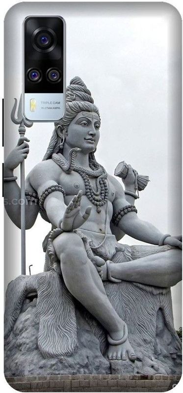 URCHIN Back Cover for Vivo Y31 Shivji, Lord Shiva, Mahadev, Bholenath, Neelkhant, Tridev, God  (Multicolor, Shock Proof, Pack of: 1)