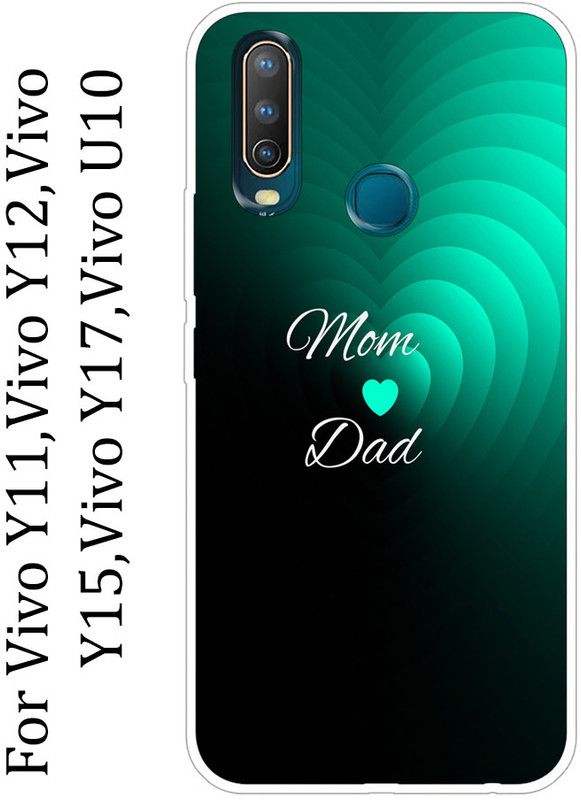 Anami Back Cover for vivo Y11, vivo Y12, vivo Y17, vivo U335  (Multicolor, Grip Case, Silicon)