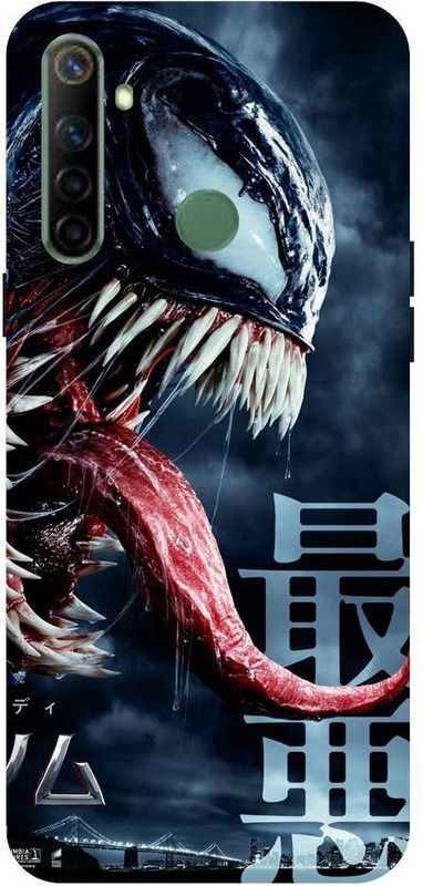 URCHIN Back Cover for Realme5s Venom, Venom movie, Marval, Comic, Spiderman, Anti hero, Superhero  (Multicolor, Shock Proof, Pack of: 1)